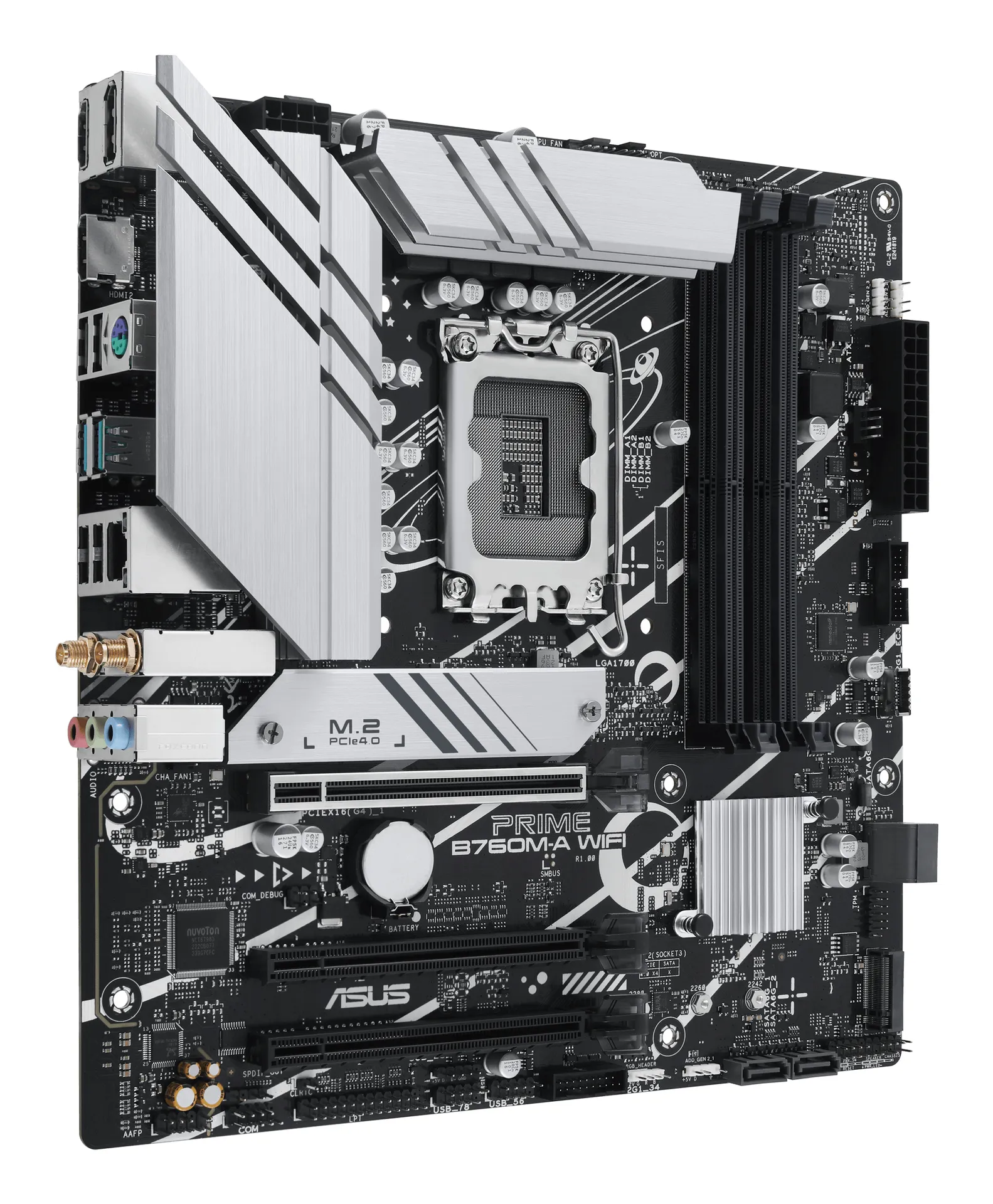 ASUS PRIME B760M-A WIFI Intel B760 LGA 1700 micro ATX – Bild 2