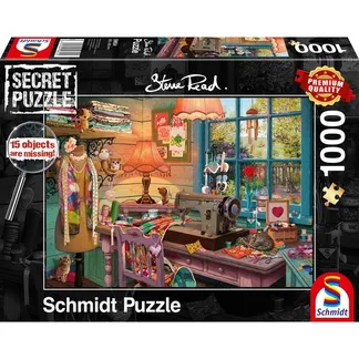 Steve Read: Secret Puzzles – Im Nähzimmer Steve Read: Secret Puzzles – Im Nähzimmer