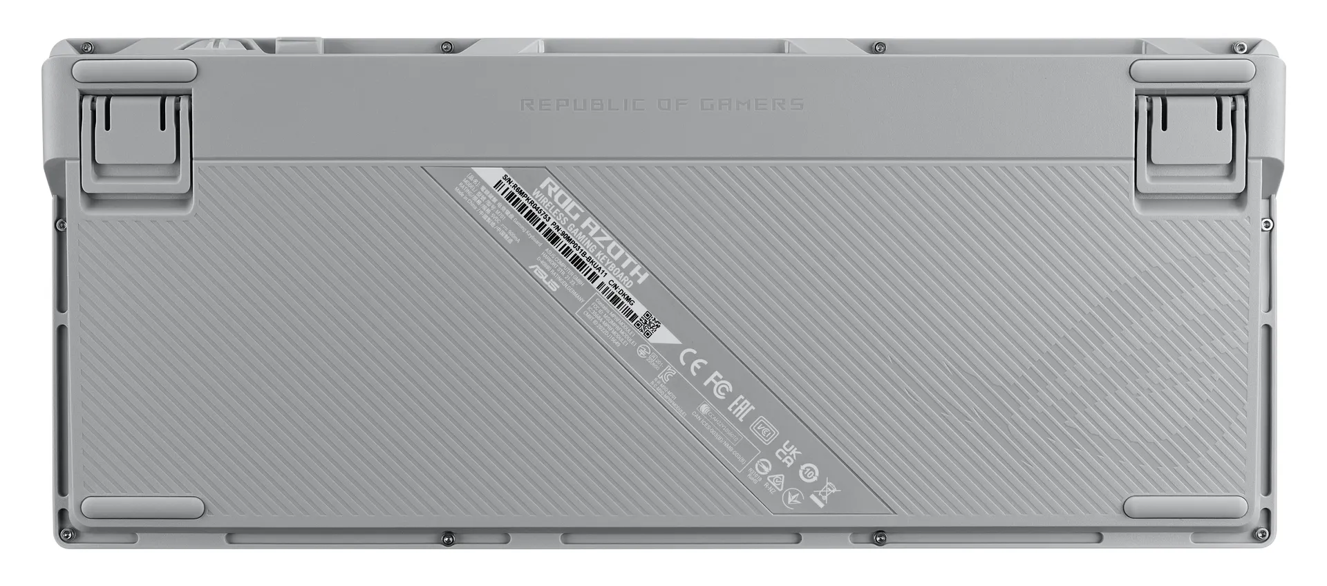 ASUS ROG Azoth White Tastatur Gaming USB + RF Wireless + Bluetooth QWERTZ Deutsch Weiß – Bild 6