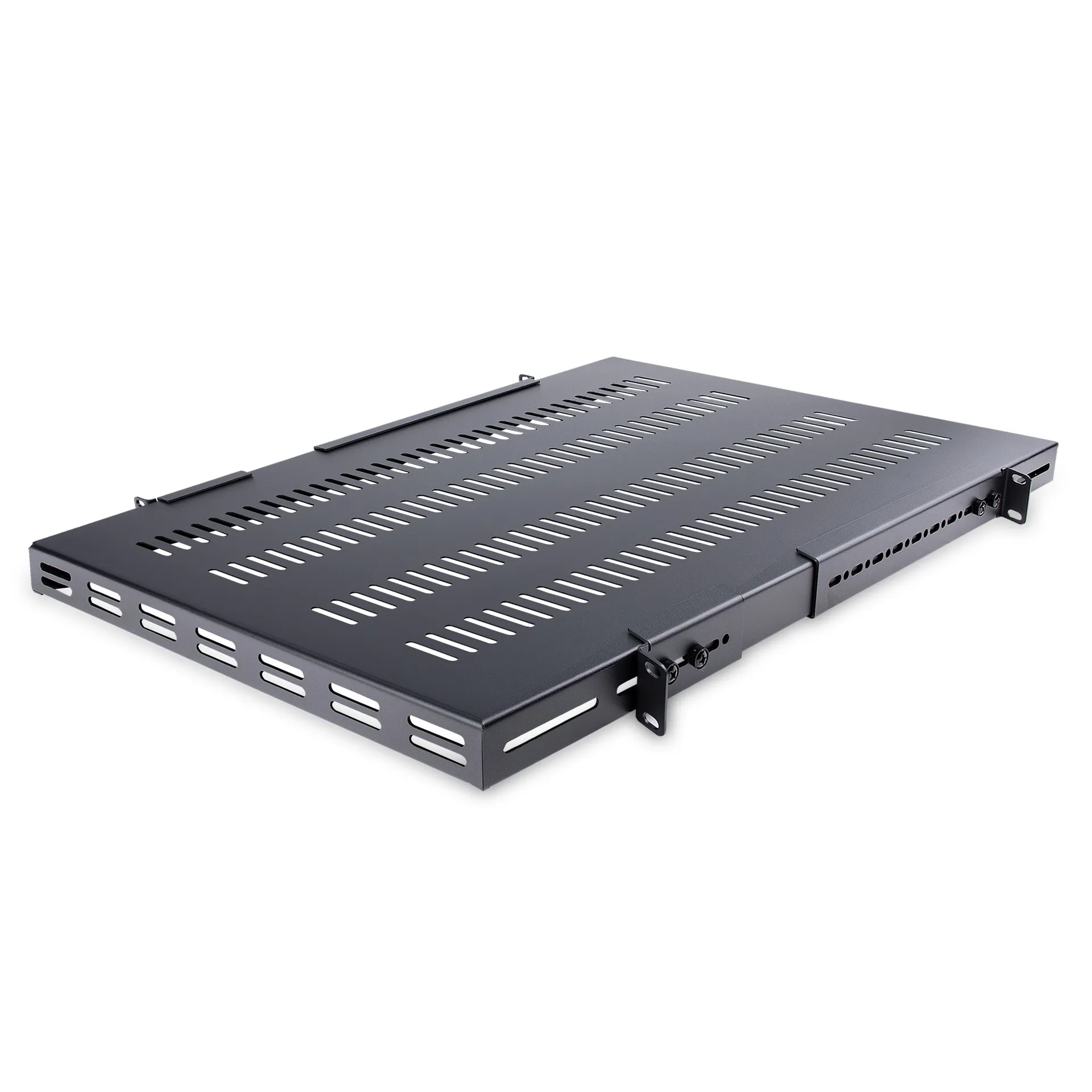 StarTech.com 1 HE Verstellbares Belüftetes Rack Fachboden – 150 kg – Verstellbare Einbautiefe 49,5 bis 97,4 cm – Universales Ablagefach für 19 Zoll AV, Netzwerk und Belüftetes Racks/Schränke – 70 cm tief StarTech.com 1 HE Verstellbares Belüftetes Rack Fachboden – 150 kg – Verstellbare Einbautiefe 49,5 bis 97,4 cm – Universales Ablagefach für 19 Zoll AV, Netzwerk und Belüftetes Racks/Schränke – 70 cm tief