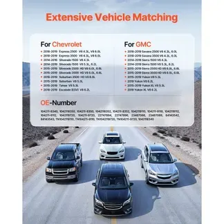 VEVOR Autolichtmaschine 84143543, für Chevy Express 2500 V6 4,3 l, V8 6,0 l 2018–2019, GMC Sierra 1500 2014–2016, Yukon 2015–2019, Kfz-Ersatzlichtmaschine 104211-8340, 22747894, TN1042119110 VEVOR Autolichtmaschine 84143543, für Chevy Express 2500 V6 4,3 l, V8 6,0 l 2018–2019, GMC Sierra 1500 2014–2016, Yukon 2015–2019, Kfz-Ersatzlichtmaschine 104211-8340, 22747894, TN1042119110