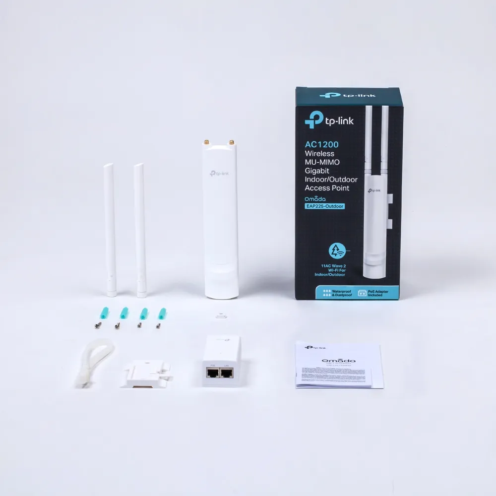 TP-Link Omada EAP225-Outdoor 1200 Mbit/s Weiß Power over Ethernet (PoE) – Bild 5