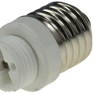 Lampensockel-Adapter, Keramik E27 auf G9 Lampensockel-Adapter, Keramik E27 auf G9