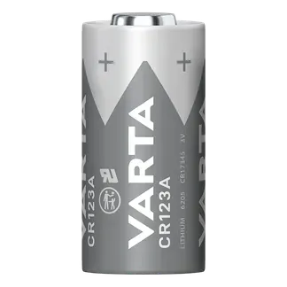 Batterie Lithium, VARTA, CR123A, 3V, Photo, Retail Blister (2-Pack) Batterie Lithium, VARTA, CR123A, 3V, Photo, Retail Blister (2-Pack)