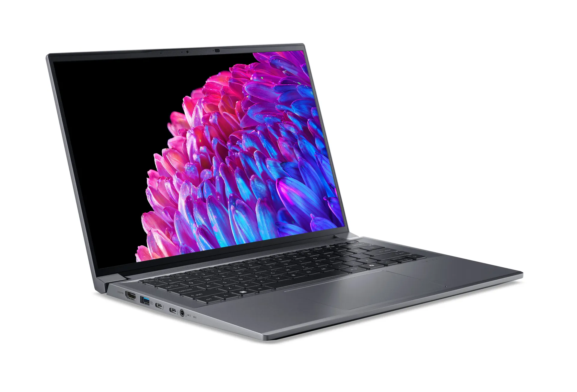 Acer Swift SFX14-72G-50P2 Intel Core Ultra 5 125H Laptop 36,8 cm (14.5") 2.8K 32 GB LPDDR5-SDRAM 1 TB SSD NVIDIA GeForce RTX 3050 Wi-Fi 6 (802.11ax) Windows 11 Pro Grau – Bild 2