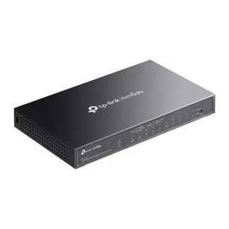 TP-Link Switch easy managed 10 Port • 9x 1 GbE • 1x Combo SFP/RJ45 Port • PoE Budget 123W • 8x PoE at • Lüfterlos • Omada • ES210GMP TP-Link Switch easy managed 10 Port • 9x 1 GbE • 1x Combo SFP/RJ45 Port • PoE Budget 123W • 8x PoE at • Lüfterlos • Omada • ES210GMP