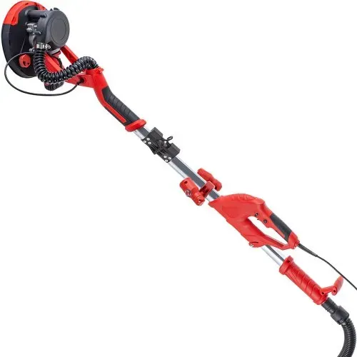 VEVOR Exzenterschleifer 225 mm, Schleifmaschine Werkzeug 710W, Schleifmaschine 800-1750 U / min 3m Netzkabel mit LED-Scheinwerfern am Griff, Vakuumbeutel, Handschuhe, Schutzbrille – Bild 9