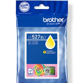 Brother LC527XLY Druckerpatrone 1 Stück(e) Original Hohe (XL-) Ausbeute Gelb Brother LC527XLY Druckerpatrone 1 Stück(e) Original Hohe (XL-) Ausbeute Gelb
