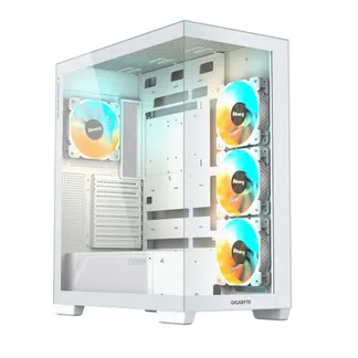GIGABYTE C500 PANORAMIC STEALTH Midi Tower Weiß GIGABYTE C500 PANORAMIC STEALTH Midi Tower Weiß