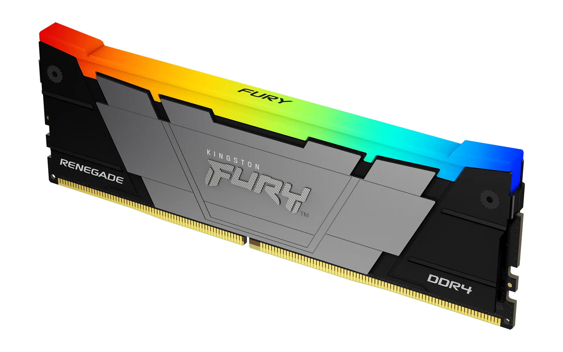 Kingston Technology FURY 64GB 3600MT/s DDR4 CL16 DIMM (4er-Kit) 1Gx8 Renegade RGB – Bild 2