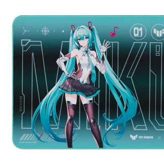 ASUS TUF Gaming P1 Hatsune Miku Edition Gaming-Mauspad Türkis ASUS TUF Gaming P1 Hatsune Miku Edition Gaming-Mauspad Türkis