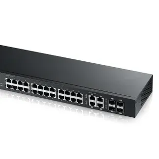 Zyxel Switch smart managed Layer2 28 Port • 24x 1 GbE • 4x 1 Gb Combo • 19″ • Lüfterlos • NebulaFlex • GS1920-24V2 Zyxel Switch smart managed Layer2 28 Port • 24x 1 GbE • 4x 1 Gb Combo • 19″ • Lüfterlos • NebulaFlex • GS1920-24V2