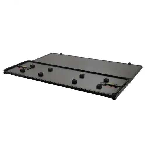 VEVOR Dreifach faltbare Ladeflächenabdeckung, Kompatibel mit 1999-2024 Ford F-250 F-350 Super Duty, Styleside 6,75' (81", 82") Ladefläche, Passend für 6,7' x 5,4'/6,8' x 5,6' Innenladefläche – Bild 9