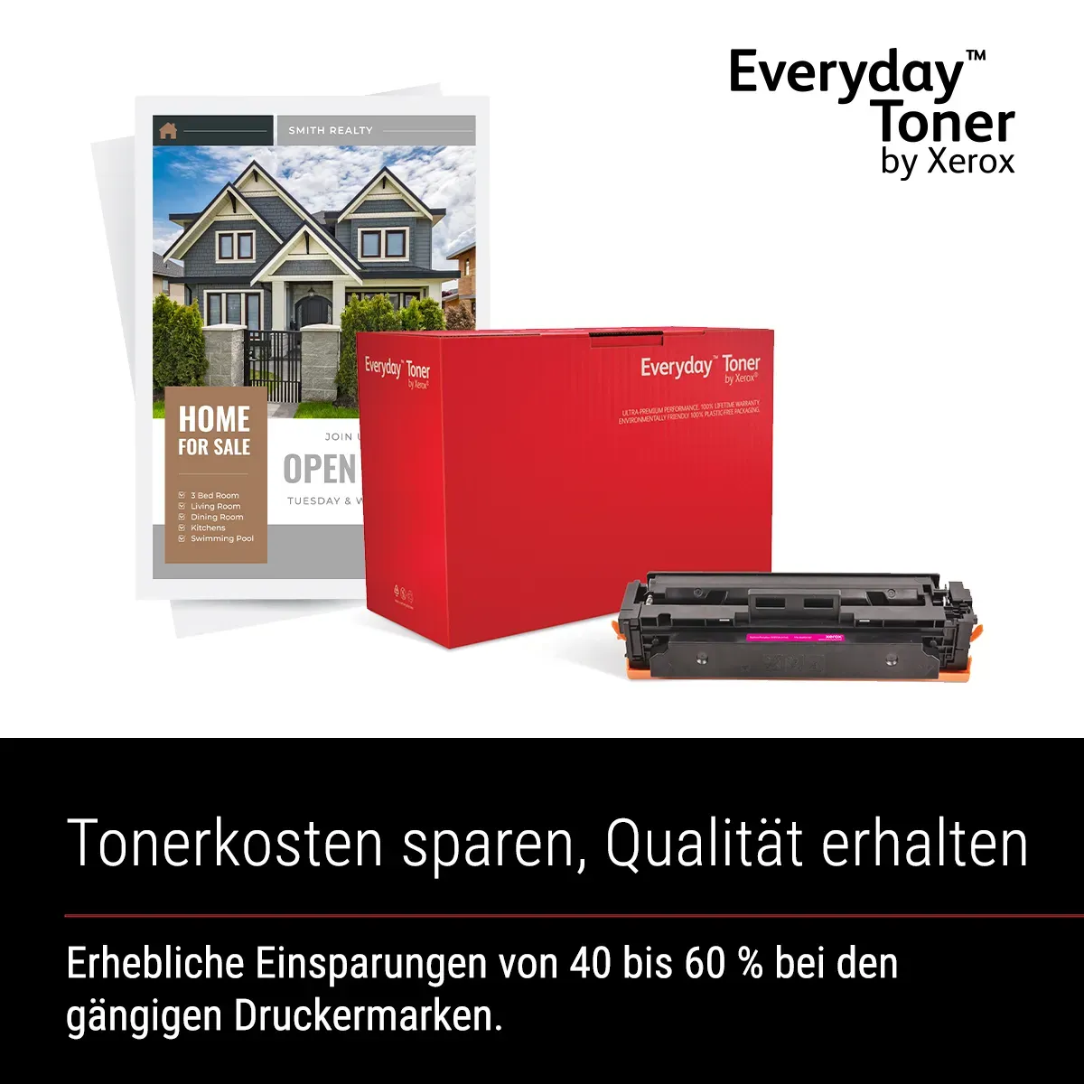 Everyday™ Schwarz Tonermodul von Xerox kompatibel mit HP 30X (CF230X), Hohe Kapazität – Bild 5