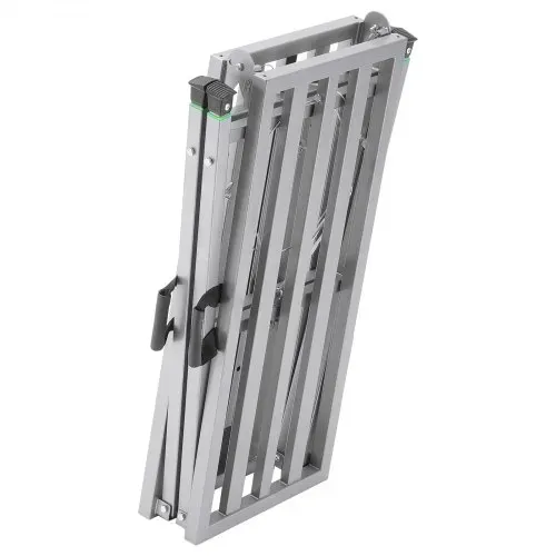 VEVOR Arbeitsplattform 900-1500 mm, zusammenklappbare Trittleiter aus legiertem Stahl, tragbare Arbeitsbühne, Tragkraft 400 kg, Trittbank Hocker zum Malen von Trockenbauwänden, Reinigen, Waschen – Bild 8