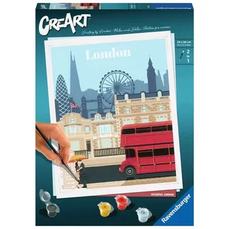 CreArt – Colorful London, Malen CreArt – Colorful London, Malen