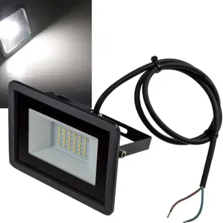 LED-Fluter SlimLine 30W, 12-24V= IP65, 2721 Lumen, 4000K, neutralweiß LED-Fluter SlimLine 30W, 12-24V= IP65, 2721 Lumen, 4000K, neutralweiß