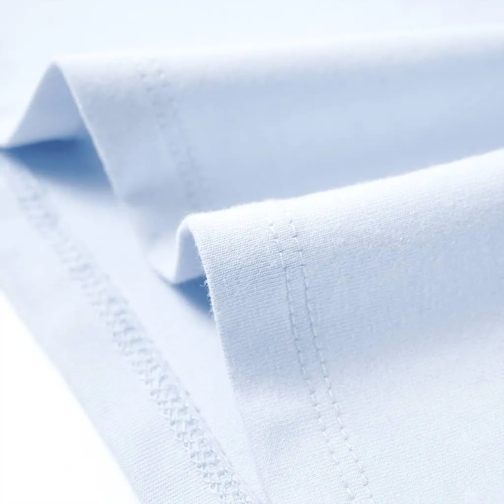 vidaXL Kinder-T-Shirt Hellblau 104 – Bild 6