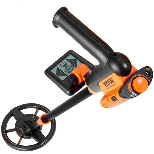 VEVOR Metalldetektor Kit für Kinder Multifunktionaler Profi-Detektor mit 2 Modi Metallsuchgerät wasserdichte 15,2cm Spule für Größere Tiefe, mit Schaufel und Tragetasche – Bild 8