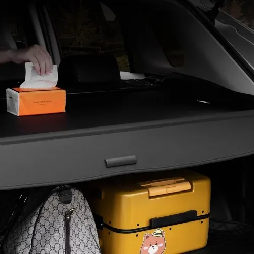 VEVOR Einziehbare Laderaumabdeckung, wasserfeste Kofferraumabdeckung, Sicherheitsschutz für Honda CRV 2023-2025 5-Seater, UV-beständige Kofferraumabdeckung aus Aluminiumlegierung & PVC-Lederstruktur – Bild 7