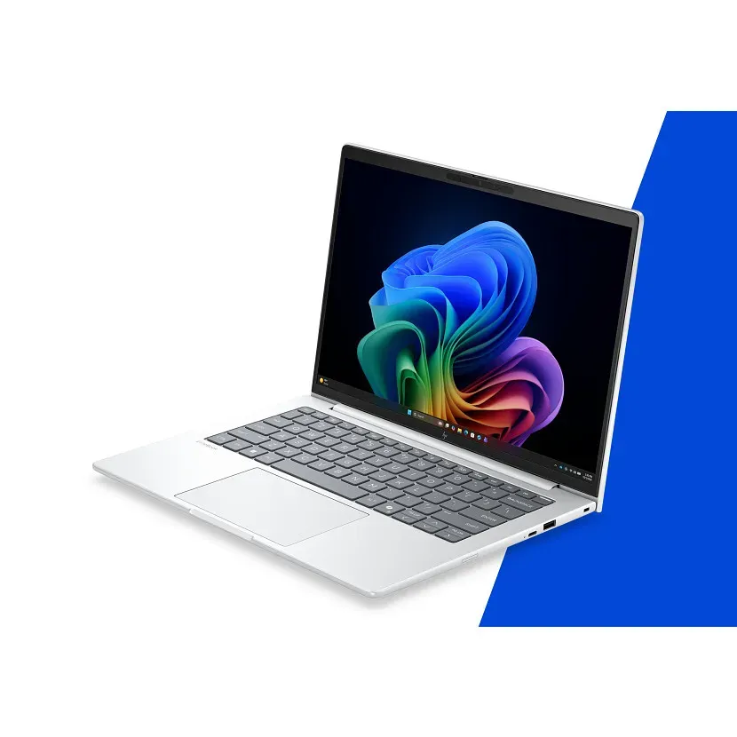 HP EliteBook 8 G2i 14 inch Notebook Next Gen AI PC Copilot+ PC Intel Core Ultra 5 325 Laptop 35,6 cm (14") WUXGA 16 GB LPDDR5x-SDRAM 512 GB SSD Wi-Fi 7 (802.11be) Windows 11 Pro Silber – Bild 4
