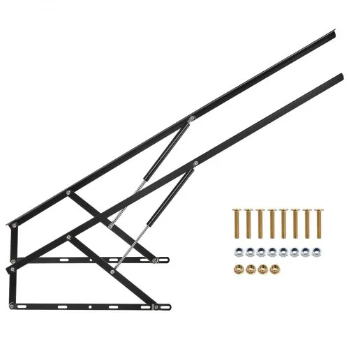 VEVOR Bettlift, 150x 200 cm Kompatibel, extra Groß, 140 kg Tragkraft, DIY-Wandbett-Mechanik-Hardware-Kit Vertikal Deluxe, Pneumatischer Hebel, hochbelastbare Stütze, Klappbar für Gästezimmer VEVOR Bettlift, 150x 200 cm Kompatibel, extra Groß, 140 kg Tragkraft, DIY-Wandbett-Mechanik-Hardware-Kit Vertikal Deluxe, Pneumatischer Hebel, hochbelastbare Stütze, Klappbar für Gästezimmer