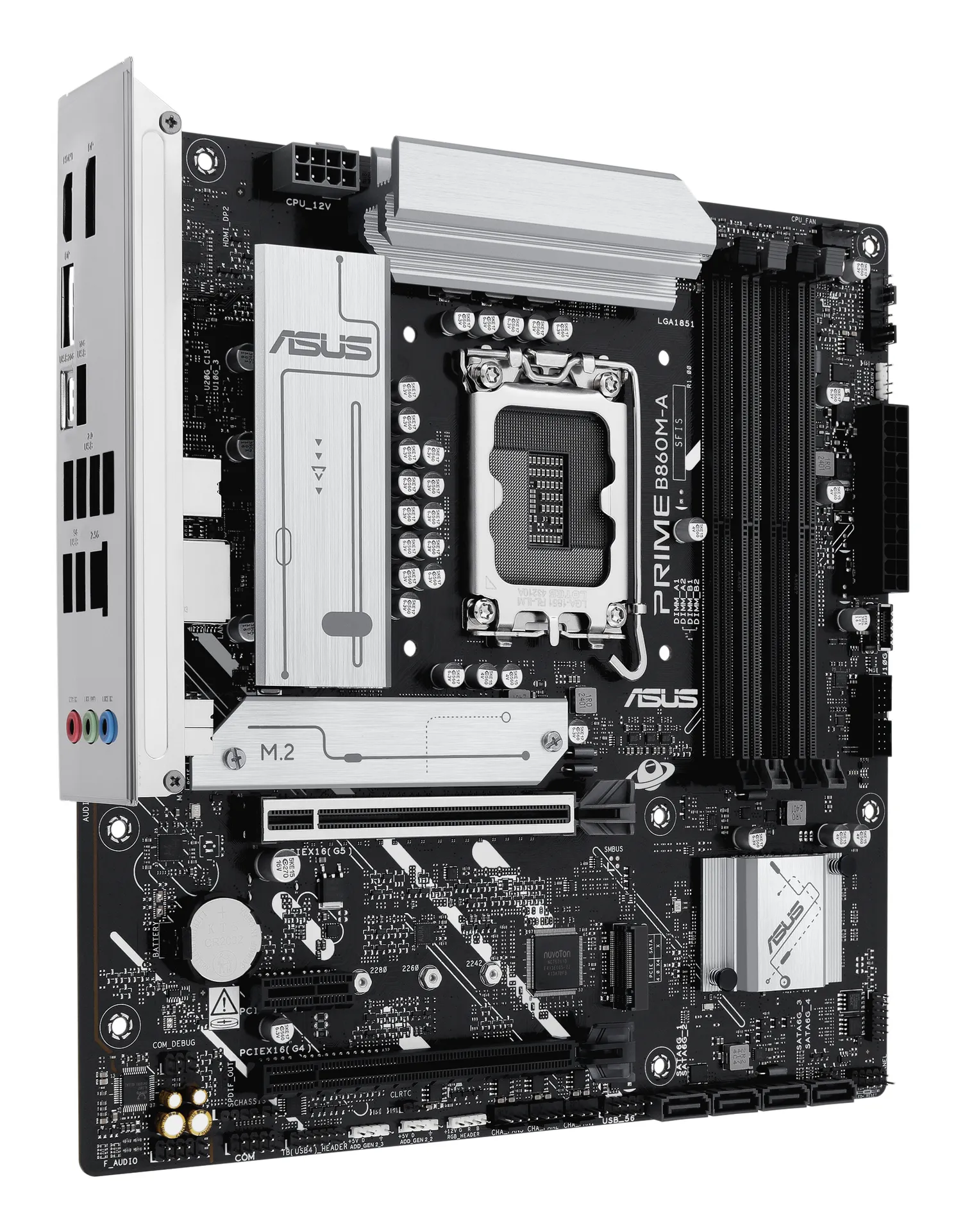ASUS PRIME B860M-A-CSM Intel B860 LGA 1851 (Socket V1) micro ATX – Bild 3