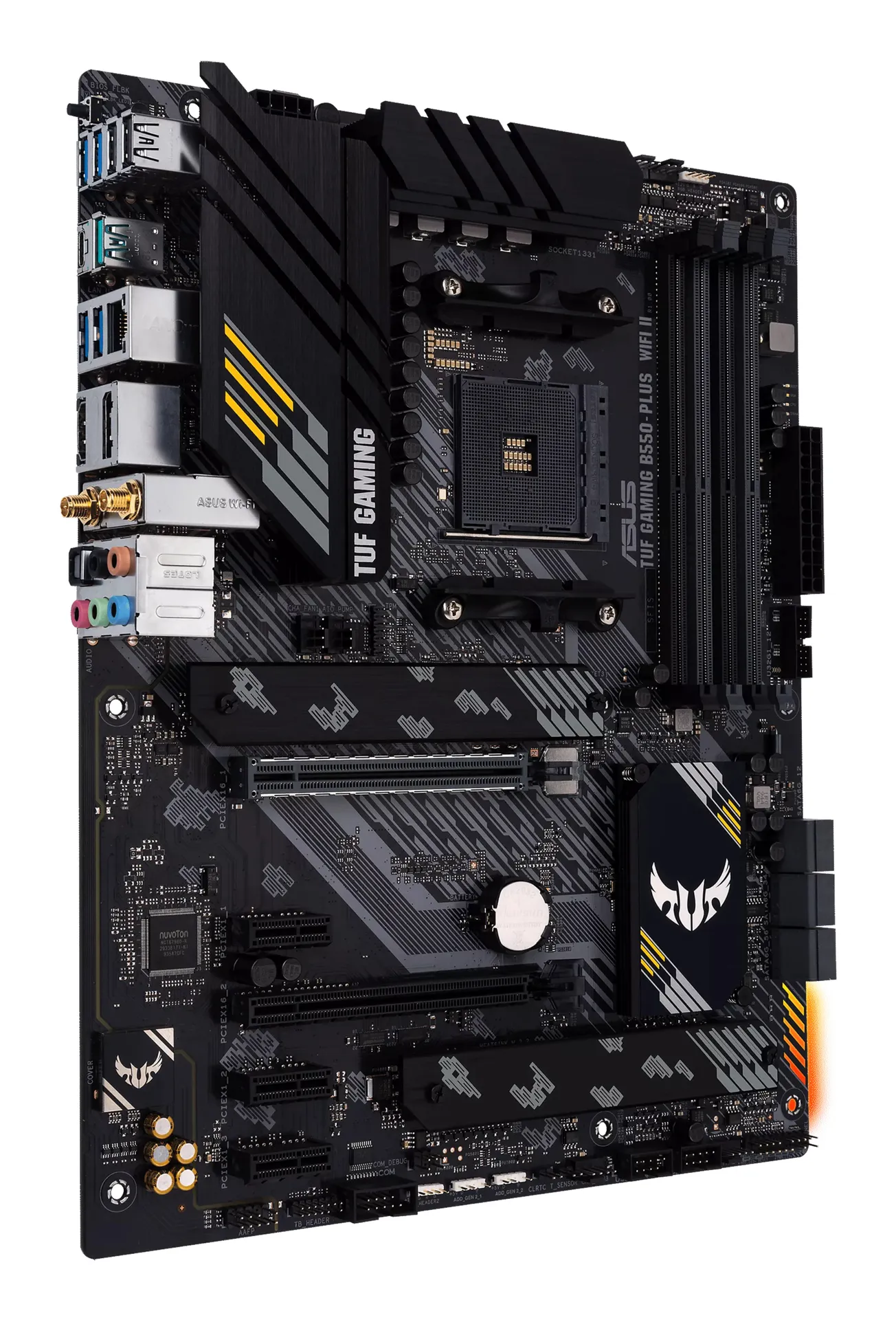 ASUS TUF GAMING B550-PLUS WIFI II AMD B550 Sockel AM4 ATX – Bild 3