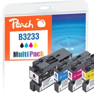 Peach LC-3233 Druckerpatrone 4 Stück(e) Schwarz, Cyan, Magenta, Gelb Peach LC-3233 Druckerpatrone 4 Stück(e) Schwarz, Cyan, Magenta, Gelb