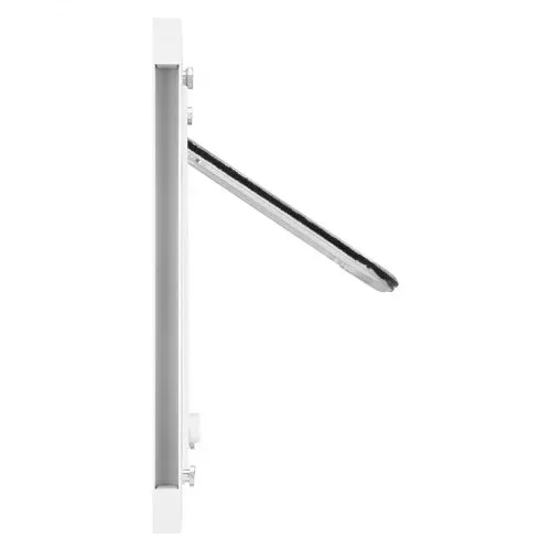VEVOR Katzenklappe Katzentür Anpassbar an Fensterbreiten (584-711 mm), Wetterfeste Haustiertür mit 4 sicheren Verriegelungsmodi & Aluminiumrahmen & Hochtransparentem Glas & Magnetverschluss, Weiß – Bild 10