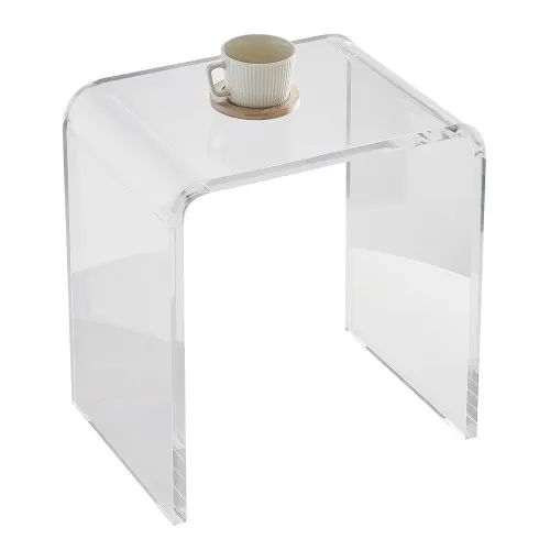 VEVOR Acryl-Beistelltisch 415 x 305 x 460 mm, U-förmiger Acryltisch Beistelltisch, Transparenter Couchtisch für Getränke, Essen, Snacks, Verwendet im Wohnzimmer, Schlafzimmer, Arbeitszimmer usw. VEVOR Acryl-Beistelltisch 415 x 305 x 460 mm, U-förmiger Acryltisch Beistelltisch, Transparenter Couchtisch für Getränke, Essen, Snacks, Verwendet im Wohnzimmer, Schlafzimmer, Arbeitszimmer usw.