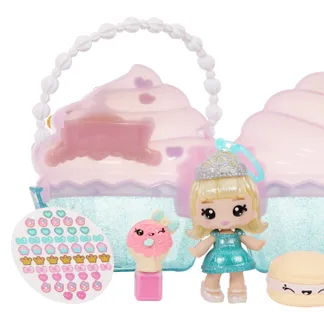 MGA Entertainment Yummiland Beauty Bag Playset + Lip Gloss Doll – Cupcake Beauty Bag MGA Entertainment Yummiland Beauty Bag Playset + Lip Gloss Doll – Cupcake Beauty Bag