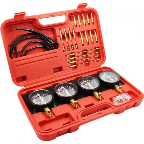 VEVOR ergaser Synchronizer Kraftstoff-Vakuumvergaser B100132, Synchro Vergaser Manometern 50X30X15cm, Synchronizer Vergaser Synchronisator Set, Kraftstoff Vakuumvergaser – Bild 10