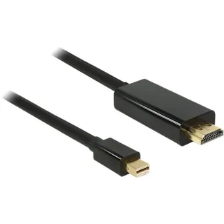 Adapterkabel miniDP Stecker > HDMI-A Stecker Adapterkabel miniDP Stecker > HDMI-A Stecker