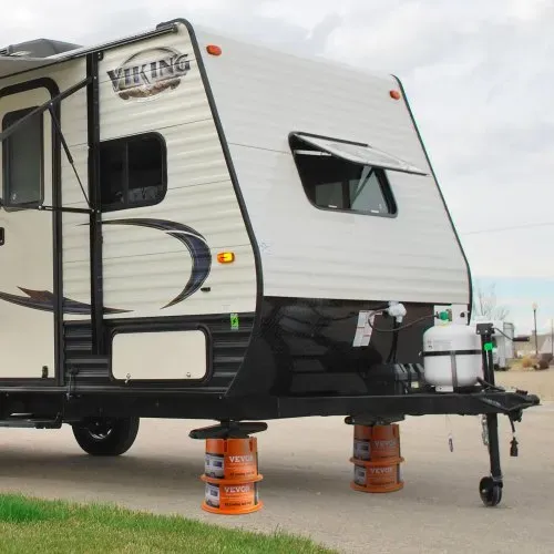 VEVOR Anhänger-Wagenheberblock, 907,18 kg Kapazität pro Wohnmobil-Nivellierblock, Hochwertige Wohnmobil-Stabilisierungsblöcke aus Polypropylen, Wohnmobil-Reisezubehör – Bild 7