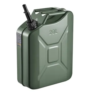 VEVOR Kraftstoffkanister Metall 20 L, Benzinkanister mit Ausgießer & Komfortgriff, 6 L/min Durchflussrate, Auslaufsicherer & Korrosionsbeständiger, Ideal für Autos, Motorräder, ATVs & UTVs, Schwarz VEVOR Kraftstoffkanister Metall 20 L, Benzinkanister mit Ausgießer & Komfortgriff, 6 L/min Durchflussrate, Auslaufsicherer & Korrosionsbeständiger, Ideal für Autos, Motorräder, ATVs & UTVs, Schwarz