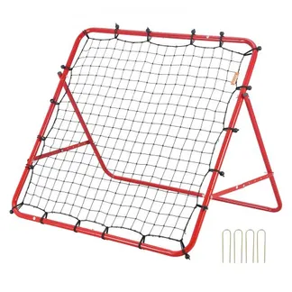 VEVOR Fußball Rebound Netz Tragbares Prellwand Fußball 48 x 48 mm, Rebounder Fußball Eisenrohr & PE-Netz Kinder & Jugendliche Fußballtor Rebounder Kicker für Fußball Training VEVOR Fußball Rebound Netz Tragbares Prellwand Fußball 48 x 48 mm, Rebounder Fußball Eisenrohr & PE-Netz Kinder & Jugendliche Fußballtor Rebounder Kicker für Fußball Training