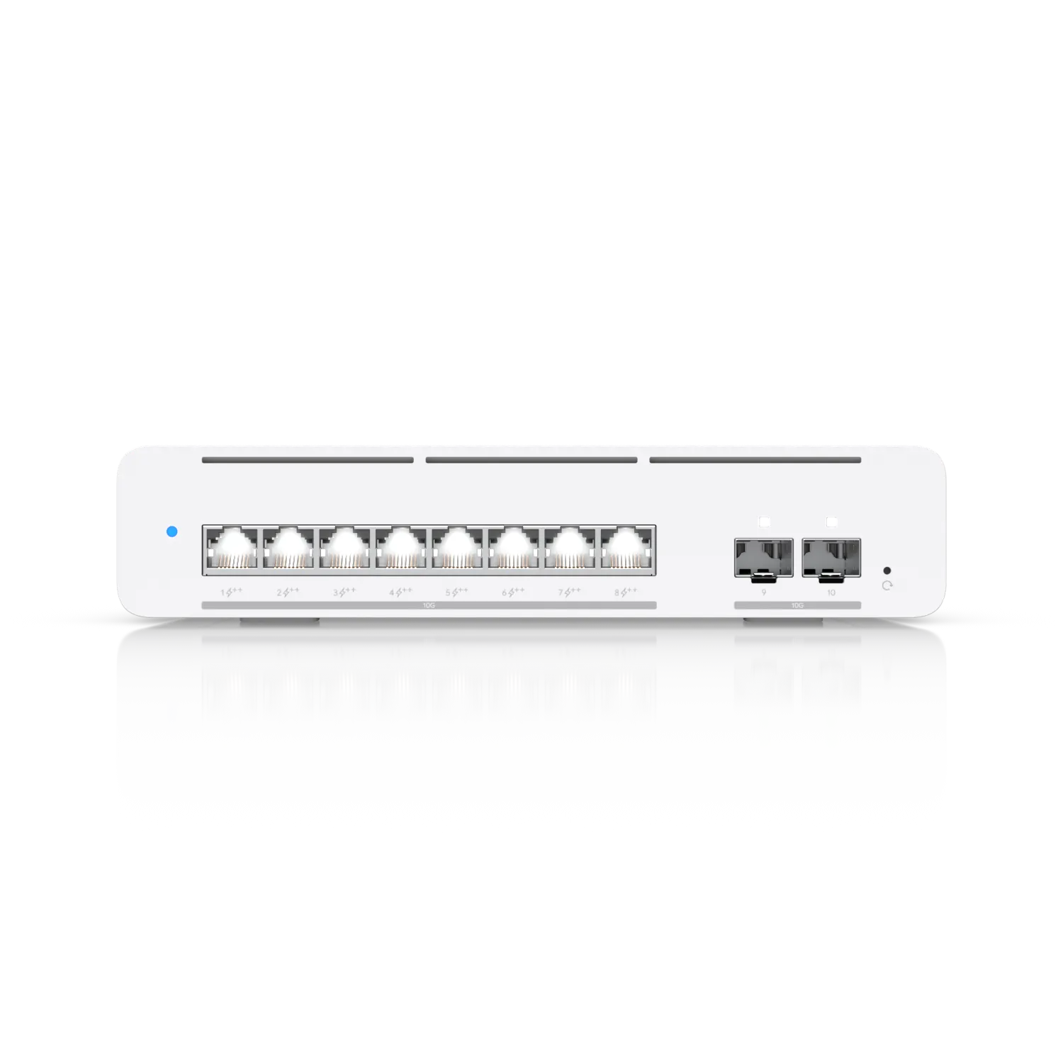 Ubiquiti Switch full managed Layer3 10 Port • 8x 10 GbE • PoE Budget 155W • 8x PoE bt • 2x SFP+ • Desktop/Wall • UniFi • USW-Pro-XG-8-PoE – Bild 2