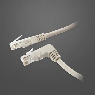 Patchkabel RJ45, CAT5e 100Mhz, 5m grau, UTP(U/UTP), 1xgewinkelt, Synergy 21, Patchkabel RJ45, CAT5e 100Mhz, 5m grau, UTP(U/UTP), 1xgewinkelt, Synergy 21,
