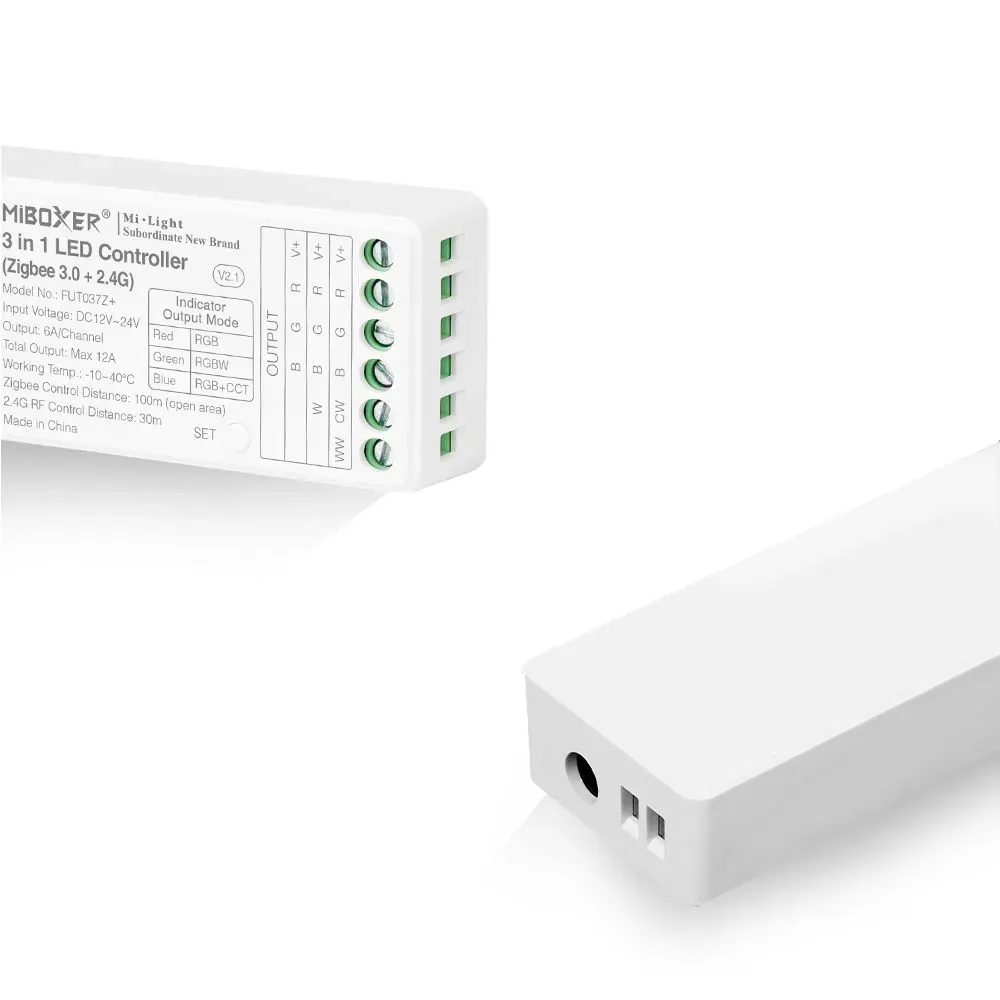 MiBoxer FUT037Z+ LED Controller 3in1 (RGB/RGB-W/RGB+CCT) 2,4G + Zigbee 3.0 – Bild 2