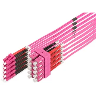 LWL Patchkabel, Duplex, LC > SC Stecker, Multimode OM4 LWL Patchkabel, Duplex, LC > SC Stecker, Multimode OM4