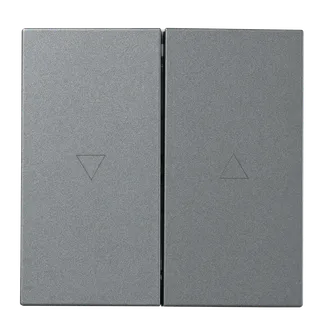 Jalousie-Taster McPower “Shallow“ 250V~/10A, UP, Steckanschluss, anthrazit Jalousie-Taster McPower “Shallow“ 250V~/10A, UP, Steckanschluss, anthrazit