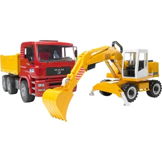 MAN TGA Kipp-LKW, Modellfahrzeug MAN TGA Kipp-LKW, Modellfahrzeug