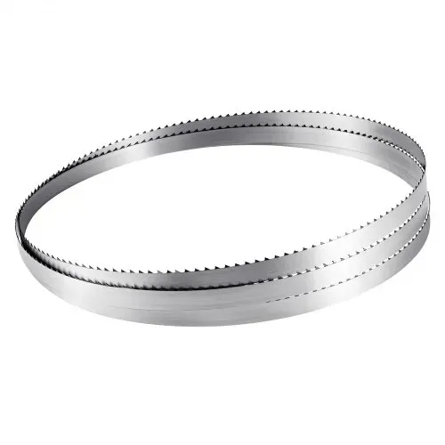 VEVOR Bandsägeblatt, 2780x16x0,5 mm, 4 ZpZ, mit 18 HRC gehärteten, scharfen Zähnen, SK5 hochfester Kohlenstoffstahl, 16 mm Breite, Ersatz für gängige Holzbearbeitungs-Bandsägen, 1 Set – Bild 8