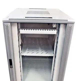 ALLNET 19″Schrank, 22HE, B800/T 800mm, Glastür, Lichtgrau, SNB-Serie, ALLNET 19″Schrank, 22HE, B800/T 800mm, Glastür, Lichtgrau, SNB-Serie,