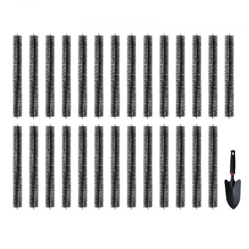 VEVOR Dachrinnenbürste, 24,4m Gesamtlänge, φ110m, Dachrinnenreinigungswerkzeug, bodennahe Dachrinnenbürste, Laubschutz für 12,7cm Dachrinnen, entfernt mühelos Blätter und Schmutz vom Dach, 27er-Set VEVOR Dachrinnenbürste, 24,4m Gesamtlänge, φ110m, Dachrinnenreinigungswerkzeug, bodennahe Dachrinnenbürste, Laubschutz für 12,7cm Dachrinnen, entfernt mühelos Blätter und Schmutz vom Dach, 27er-Set