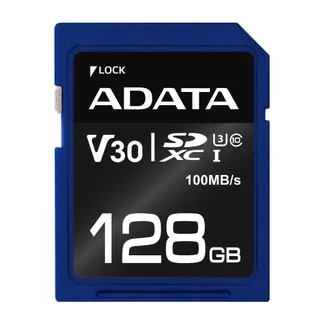 ADATA ASDX128GUI3V30S-R Speicherkarte 128 GB SDXC UHS-I Klasse 10 ADATA ASDX128GUI3V30S-R Speicherkarte 128 GB SDXC UHS-I Klasse 10