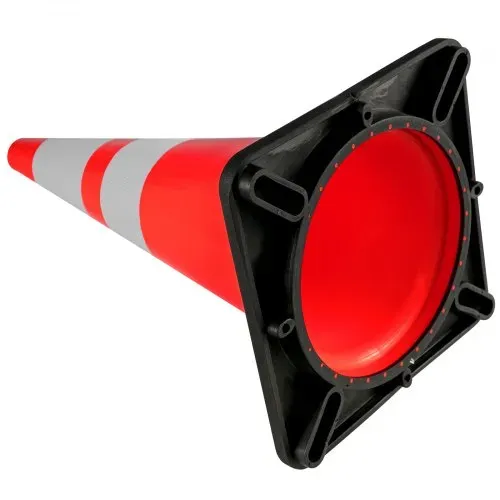 VEVOR 6er-Pack 36-Zoll-Verkehrskegel, Sicherheits-Straßenparkkegel mit schwarzer beschwerter Basis, Orangefarbene PVC-Verkehrssicherheitskegel, Gefahrenkegel – Bild 10