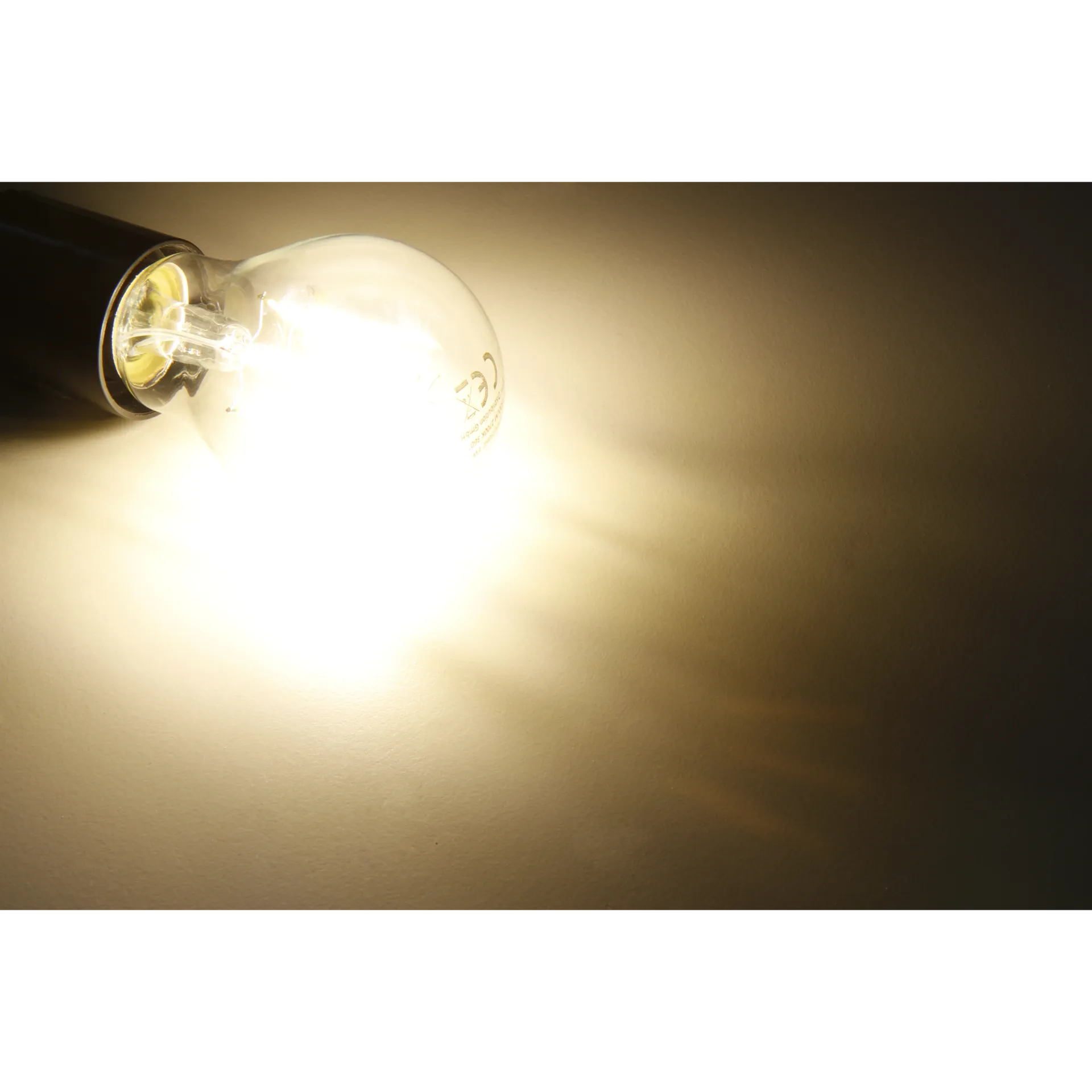 LED Filament Glühlampe McShine ''Filed'', E27, 2W, 260 lm, warmweiß – Bild 2