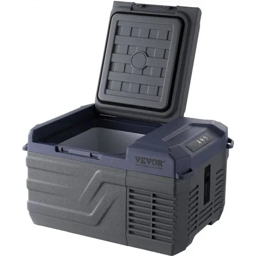 VEVOR Autokühlschrank, 12-Volt-Autokühlschrank, tragbarer 9-Liter-Einzelzonen-Gefrierschrank, einstellbarer Bereich von -4℉ bis 68℉, 12/24 V DC und 100-240 V AC-Kompressorkühler für Outdoor, Camping, Wohnmobil – Bild 8